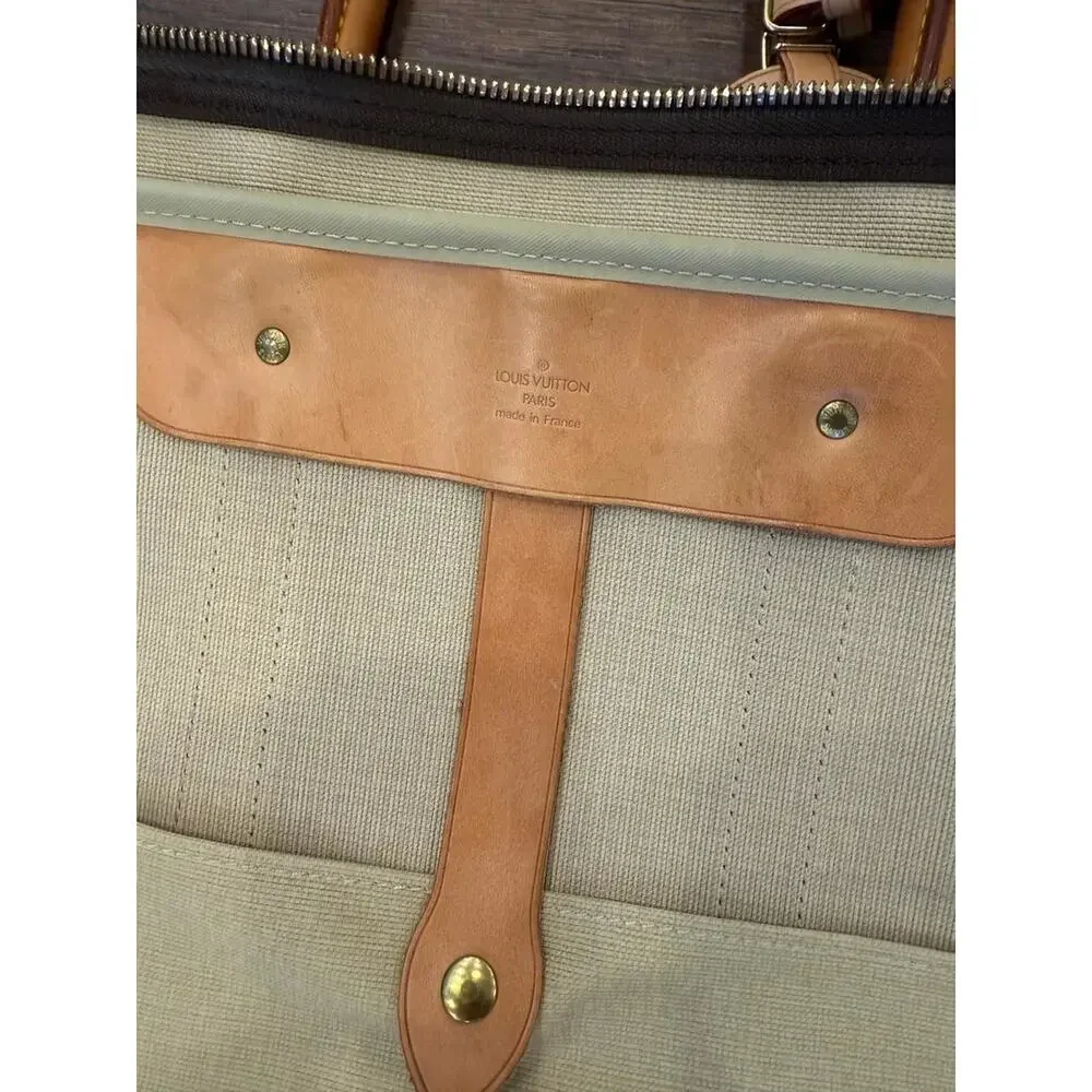 Vintage LOUIS VUITTON Monogram Travel Bag Sirius 50 Authentic TS343163